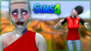 I turned The Sims into a Zombie Apocalypse  The Sims 4 MODS [upl. by Lawley]