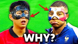 10 Iconic Footballers Who Wore Masks [upl. by Anikram]