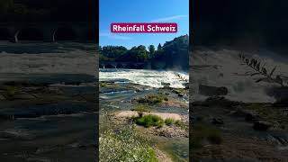 Rheinfall Schweiz fishing vacation love travel water waterfall swiss iphone swissbeauty [upl. by Anselmo]