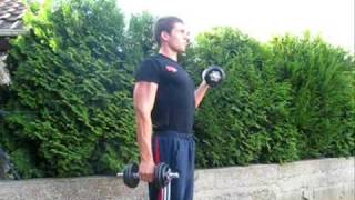 BICEPS  Curl avec haltères [upl. by Valdas]