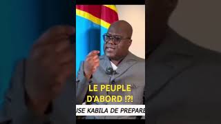 Félix Tshisekedi et son Peuple dabord congopolitiqueessentielle tshisekedi [upl. by Arrait864]