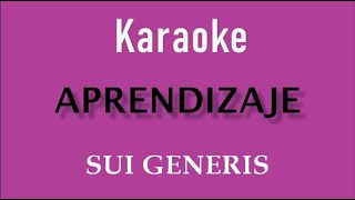 SUI GENERIS APRENDIZAJE KARAOKE [upl. by Ahsienyt428]