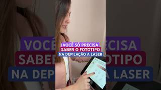 Você só precisa saber o fototipo na depilação a laser depilacaoalaser depilacao dicas [upl. by Gilman110]