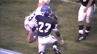 Patrick Henry Glade Spring High School Football 1996 vs Castlewood Part 1 [upl. by Atterbury]