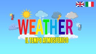 How’s the WEATHER 🤔 Lezione di inglese WEATHER SONG [upl. by Arakihc842]