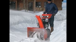 Simplicity DualStage Snowblower Features [upl. by Noland]