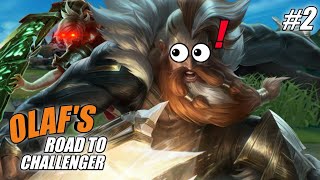 OLAFS ROAD TO CHALLENGER 2  League of Legends Wildrift [upl. by Suez]