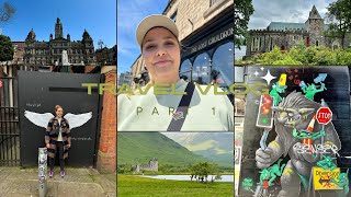 Travel Vlog 2024  Part 1  Manchester Glasgow Loch Lomond  Julie von Moette [upl. by Noet]