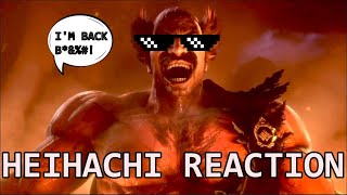 HES BACK HEIHACHI REVEAL REACTION  TEKKEN 8 [upl. by Mcferren]