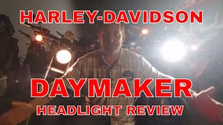 Harley Davidson Daymaker Headlight Review [upl. by Yenettirb36]