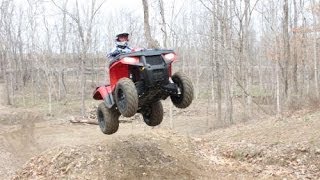 2013 Polaris Sportsman 500 HO Top Speed [upl. by Aiyotal]