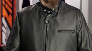 Schott 141 Cafe Racer Jacket Review at RevZillacom [upl. by Amelie]