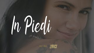 Elisa  In Piedi Testo [upl. by Culosio]