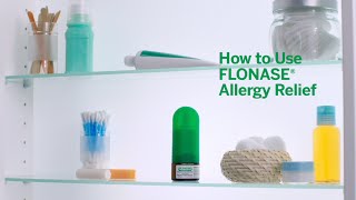 How to Use Childrens Flonase Nasal Spray Young Children [upl. by Silda12]