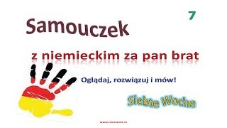 Niemiecki od podstaw 7 kurs niemieckiego do poziomu A2  lekcja 7  Samouczek [upl. by Eimaj]