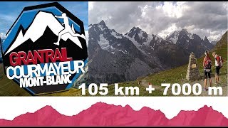 Gran Trail Courmayeur 2017  105 km  7000 m  trailrunning  terepfutás  GoPro [upl. by Aehsrop]