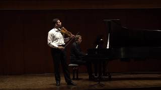 Daniel Temnik  Mozart  Violin Sonata No 21 in E minor [upl. by Eissat]