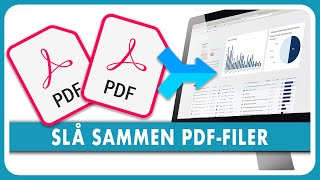 Hvordan slå sammen to PDFFILER  enkel og rask guide [upl. by Lionel]