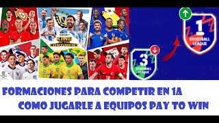 EFOOTBALL QUE FORMACIÓN USAR PARA COMPETIR EN 32 O 1A DIVISIÓN [upl. by Atsuj]