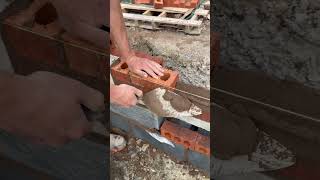 SATISFYING BRICKLAYING 🧱🧱🧱 subscribe for more [upl. by Idnew468]