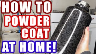 How To Powder Coat At Home LIKE A PRO [upl. by Hgielyk]