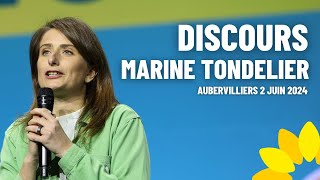 « On veut plus de Benoît Biteau et moins de Jordan le mytho » Le discours de Marine Tondelier [upl. by Mcclelland]