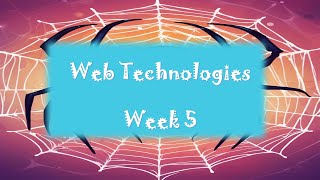 IT361  Web Technologies  Week 5 quotsamplequot [upl. by Eelano154]