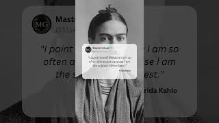 Frida Kahlos Best Quote art arteducation [upl. by Verile650]