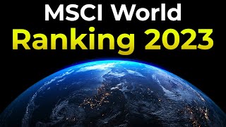 Der beste MSCI World ETF 2023 🌎 Alle 19 WeltETFs im Vergleich ETFRanking [upl. by Glenden]