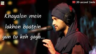 Khayalo me lakho bate u to kr gye o rabba by atif aslam [upl. by Annek]