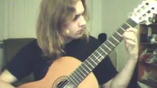 HOLY WARS FlamencoClassical Guitar SOLO Interlude  Megadeth  Nick Palmquist Guitar [upl. by Amii]