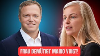 Frau Demütigt Mario Voigt Wiebke Muhsal [upl. by Dieter]