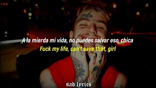 Lil Peep  Save That Shit  Sub Español amp Lyrics [upl. by Esilahc716]