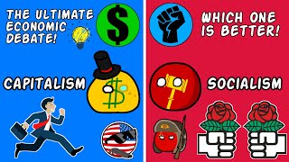 Capitalism Vs Socialism Explained In 6 Minutes [upl. by Sral]