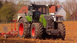 Fendt 728 am Zwischenfrucht einarbeiten [upl. by Iclehc]