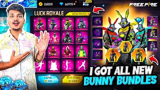 Free Fire I Got Bunny Incubator 😍 Best Bundles In The History Of Garena Free Fire In 9999 Diamonds [upl. by Kyte447]