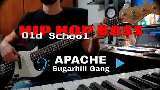 Sugarhill Gang  Apache Jump on It  BASS PLAY Cover [upl. by Atenek432]