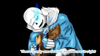 Undersong  Sans quotI Love You Too Muchquot Lyrics [upl. by Riker832]