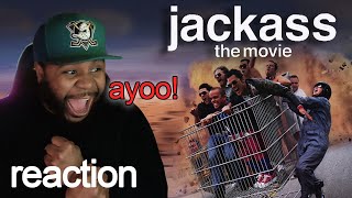 CRAZIEST MOVIE EVER Jackass The Movie First time watching [upl. by Annoda]