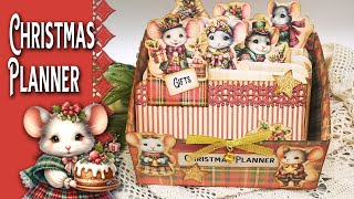 Christmas Planner Printable Tutorial [upl. by Etam]