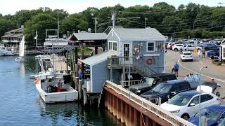 Perkins Cove Drawbridge in Ogunquit Maine [upl. by Ahsenyl399]