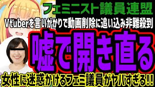 【フェミ議連】本丸登場！ついに全国フェミニスト議員連盟の記者会見が開かれた！【戸定梨香】 [upl. by Acirea]