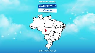 Discover Brazil Mato Grosso  Cuiabá Culture Curiosities Tourism [upl. by Yeclehc106]