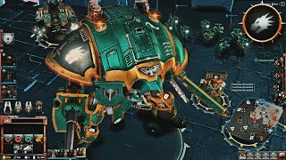 quotFIRE amp FURY Salamanders Imperial Knights VS Eldar  FIERCE Warhammer 40K Battlequot [upl. by Ardnaskela]