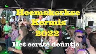 Heemskerkse Kermis 2022 Het eerste deuntje [upl. by Attener]