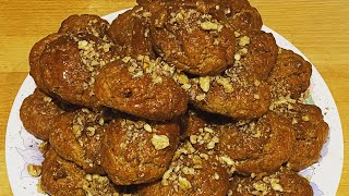 Melomakarona  Greek Honey Cookies [upl. by Anelas815]