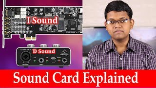 Sound Card For PC Explained In Hindi  ISound amp DSound Which is The Best [upl. by Conal]