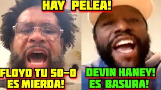 Floyd Mayweather Pela con Bill haney tu HIjo Devin haney es un Perdedor callate tu record es basura [upl. by Bendick704]