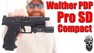 Walther PDP Pro SD Compact First 500 Rounds The Pistol James Bond Wishes He Had [upl. by Erdnuaed]