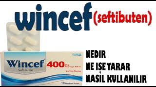 WİNCEF Tablet Ceftibuten Nedir Niçin Kullanılır Nasıl Kullanılır Yan Etkileri Nelerdir [upl. by Way442]